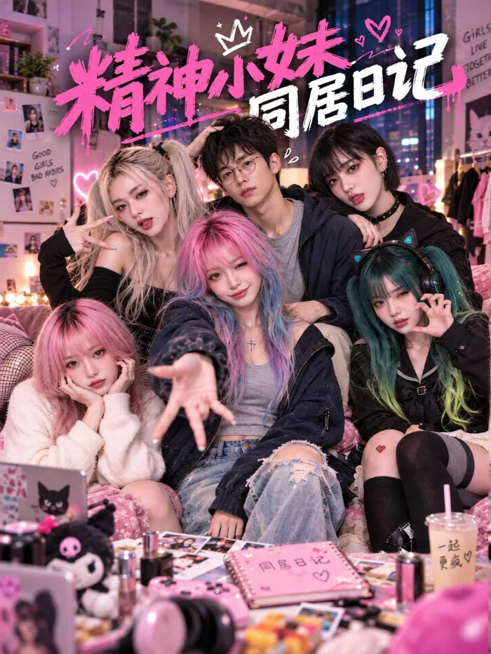 黄果短剧《精神小妹》剧照
